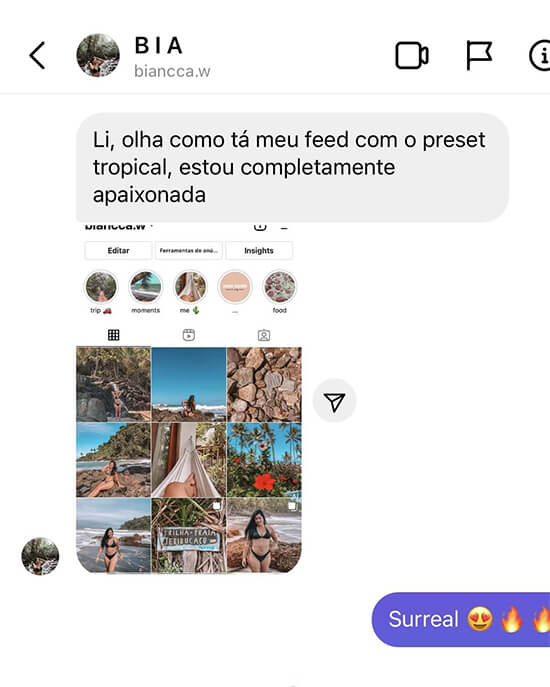 Feed Perfeito Feedback 12