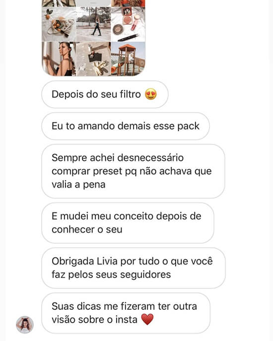 Feed Perfeito Feedback 6